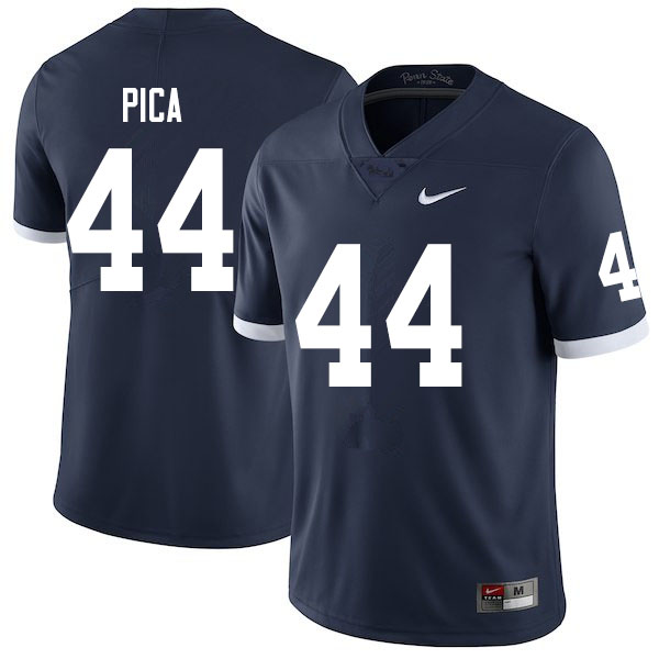 Men #44 Cameron Pica Penn State Nittany Lions College Throwback Football Jerseys Sale-Navy